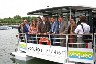  Inauguration de Voguéo - transport fluvial